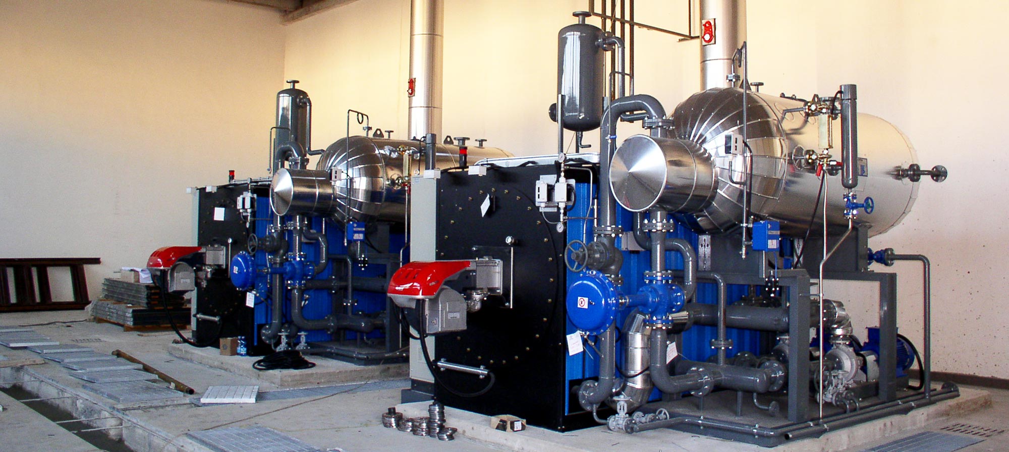 Generatori di calore a fluido diatermico