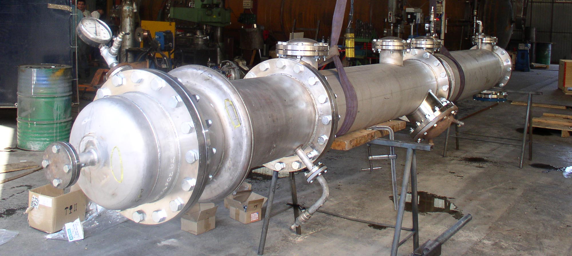 Apparecchiature per industria chimica